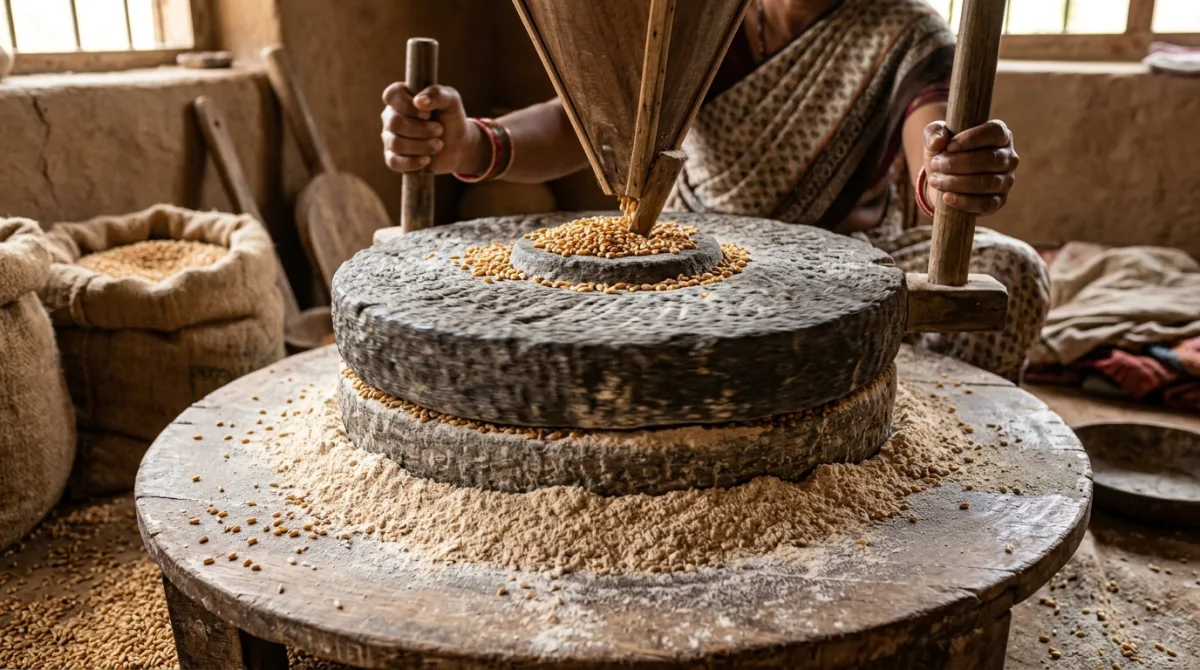 Cold-Pressed Stone Chakki vs Roller Mills: The Nutrient Science