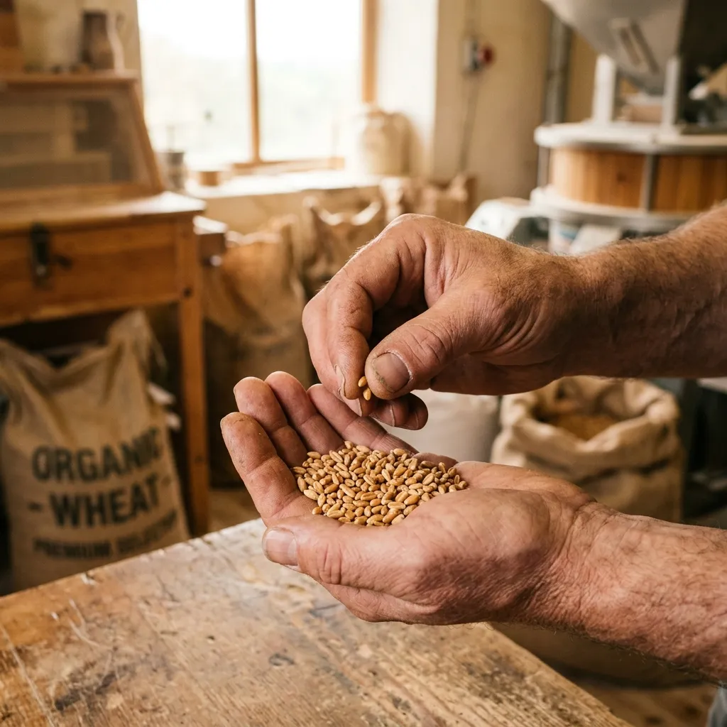 01 Wheat Selection - Selected Pure Wheat Grains